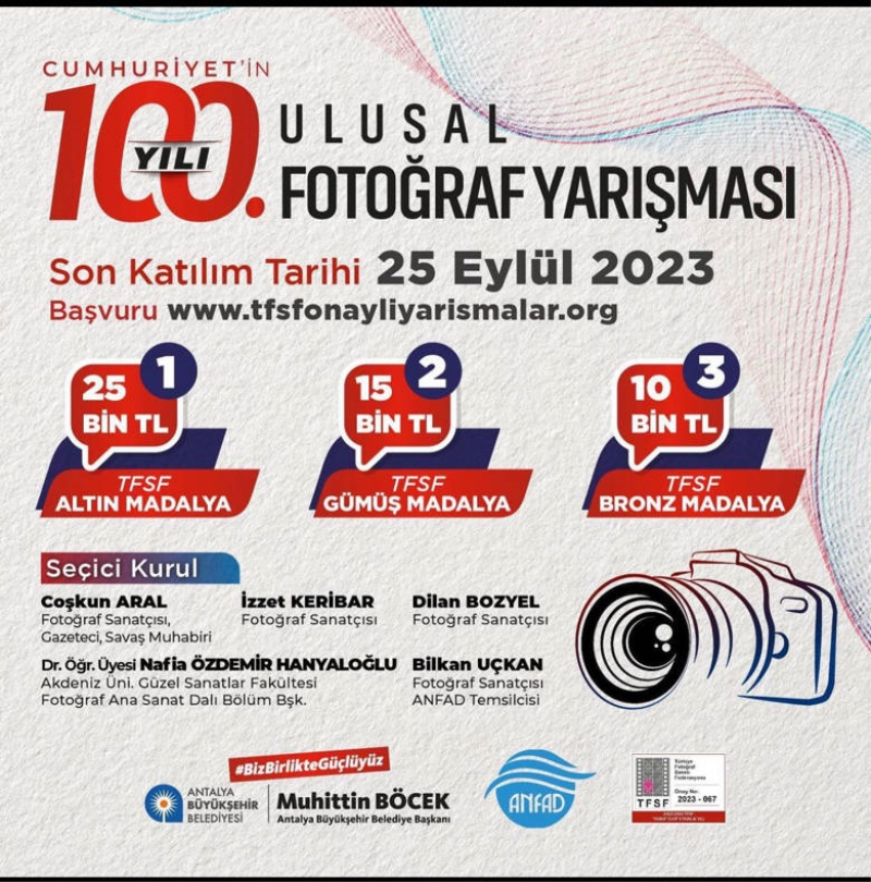 Büyükşehir Belediyesi Cumhuriyetin 100. Yılı’nda Fotoğraf Yarışması düzenliyor