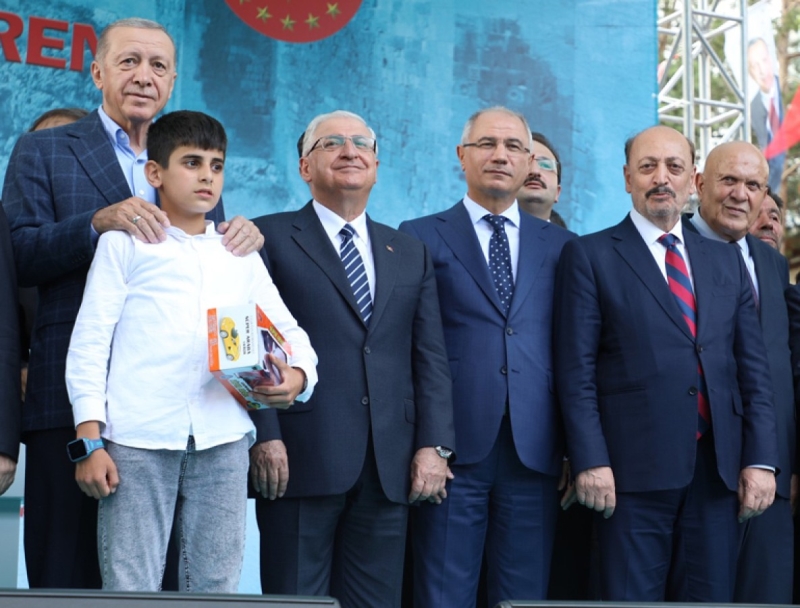 CUMHURBAŞKANI ERDOĞAN’DAN BAYBURT’A TEŞEKKÜR ZİYARETİ