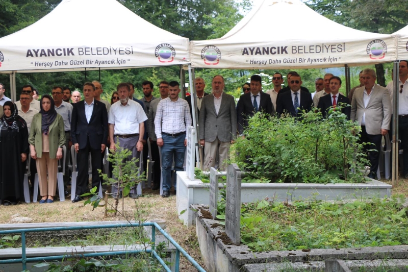 Belediye Başkanımız Hayrettin KAYA, 15 Temmuz şehidimiz Ömer..