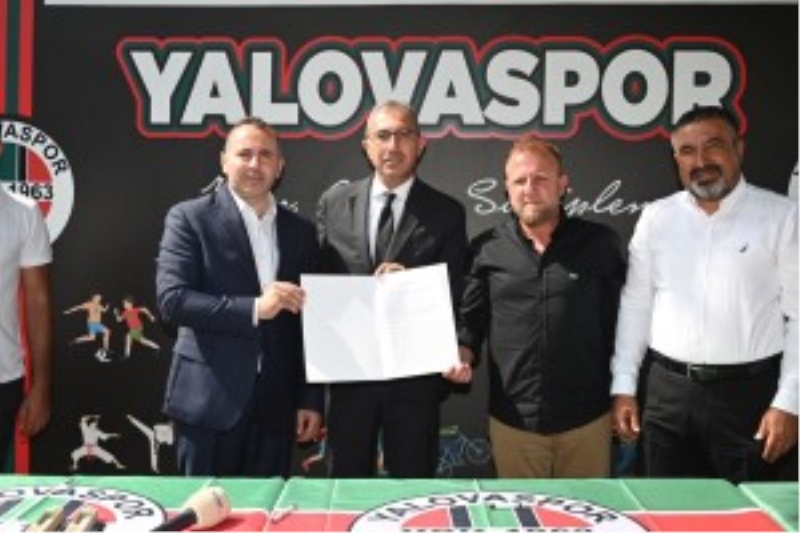 YALOVASPOR’UN İKİNCİ SPONSORU İDO OLDU