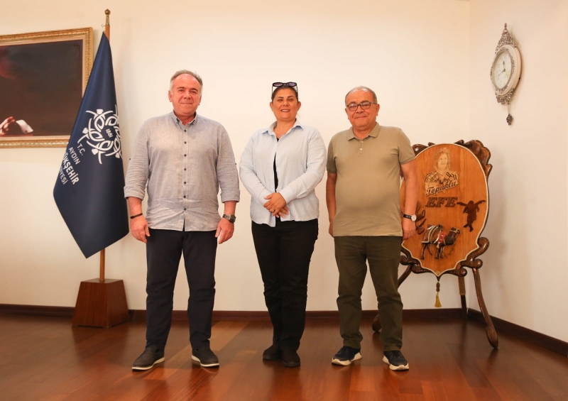 CHP İL BAŞKANI SAATÇI VE GERMENCİK BELEDİYE BAŞKANI ÖNDEŞ