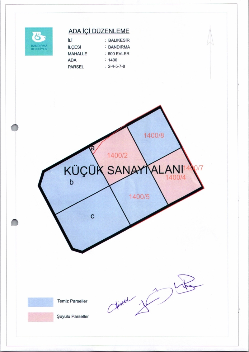 600 Evler Mh. 1400 Ada İçi Düzenlemesi