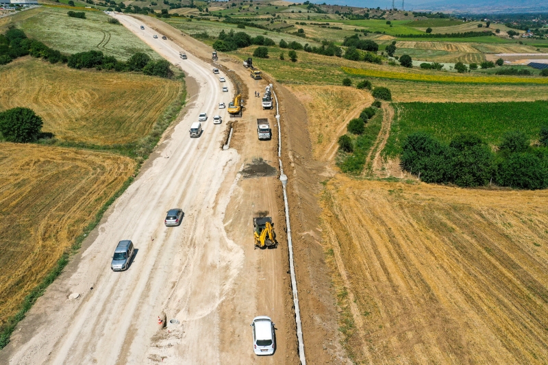 Yeni Hastane Yolumuzda Çalışmalar Son Sürat Devam Ediyor.