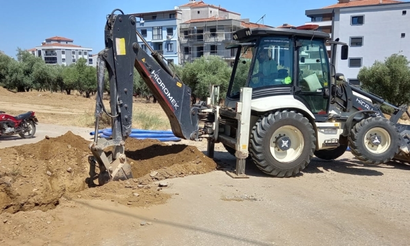 Ergenekon Mahallesi Fatih Caddesinde İçme Suyu Şebeke Hattı