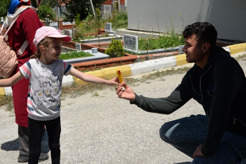 KURBAN BAYRAMI ÖNCESİNDE MEZARLIKTA  ZİYARETÇİ YOĞUNLUĞU