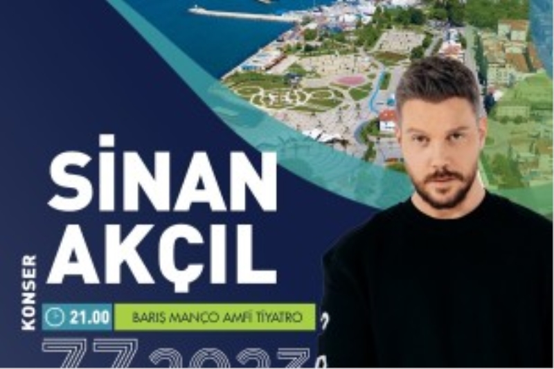 YALOVA’NIN İL OLUŞU SİNAN AKÇIL KONSERİYLE KUTLANACAK