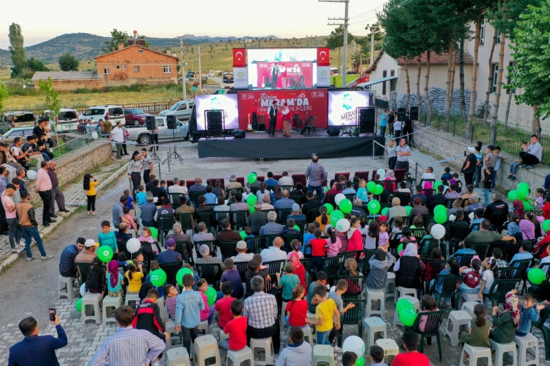 BİZİM MERAM’DA MAHALLE ŞENLİKLERİ’ SEFAKÖY İLE BAŞLADI