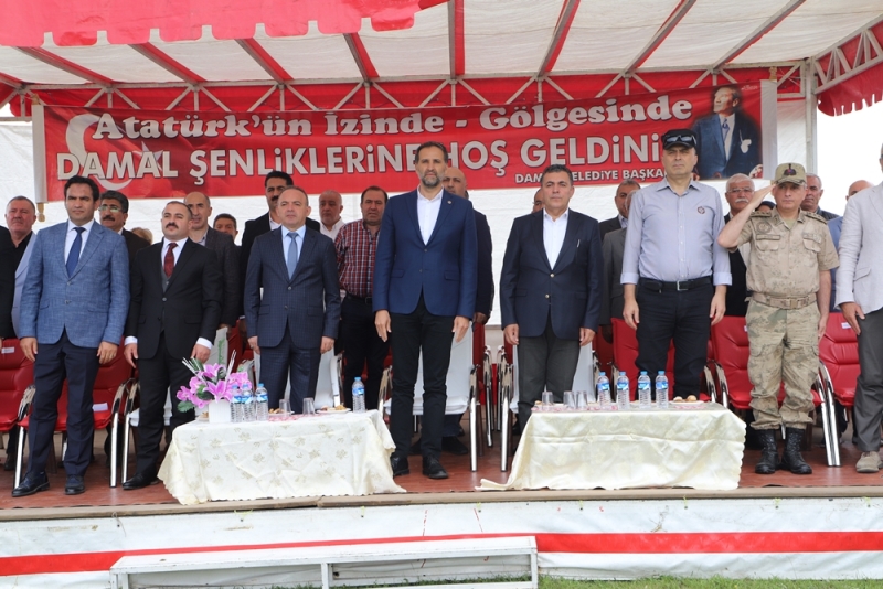 BAŞKAN DEMİR, DAMAL VE BÜLBÜLAN YAYLA FESTİVALLERİNE KATILDI