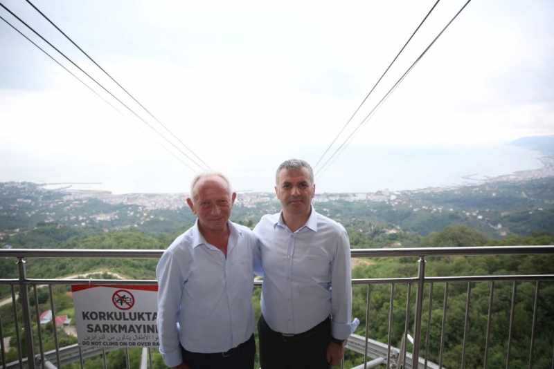 Başkanımız Beşikdağ Teleferik Tesisi