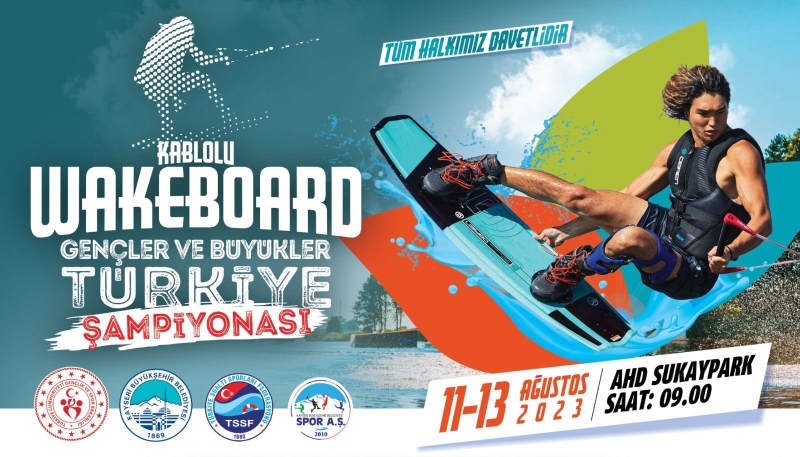 Büyükşehir Spor A.Ş. Wakeboard Türkiye Şampiyonası’na Ev Sahipliği Yapıyor