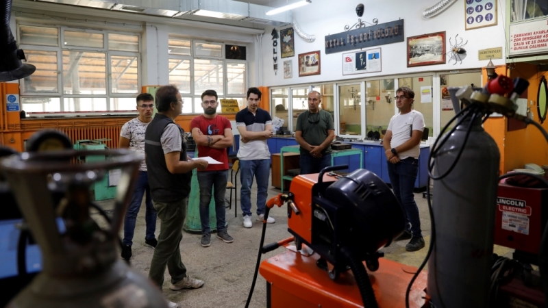 İstihdam Garantili Kaynakçılık Kursu Başladı