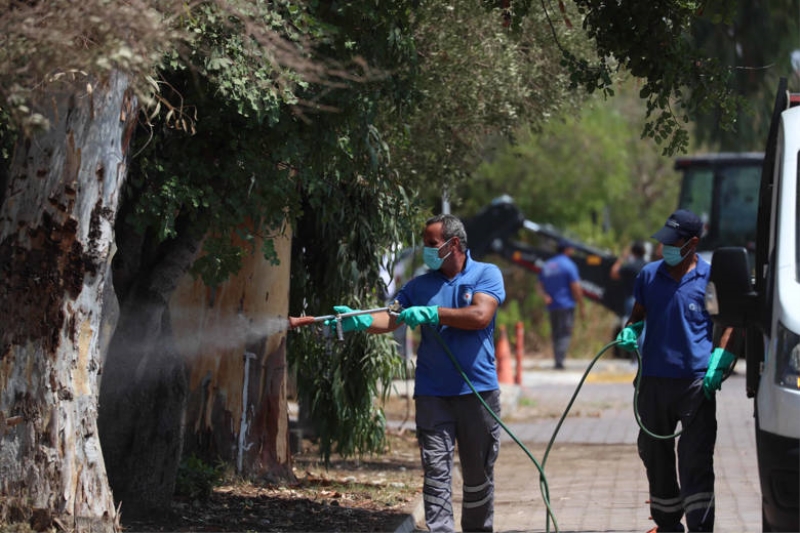 Büyükşehir ekipleri karavan park tahliyesini tamamladı