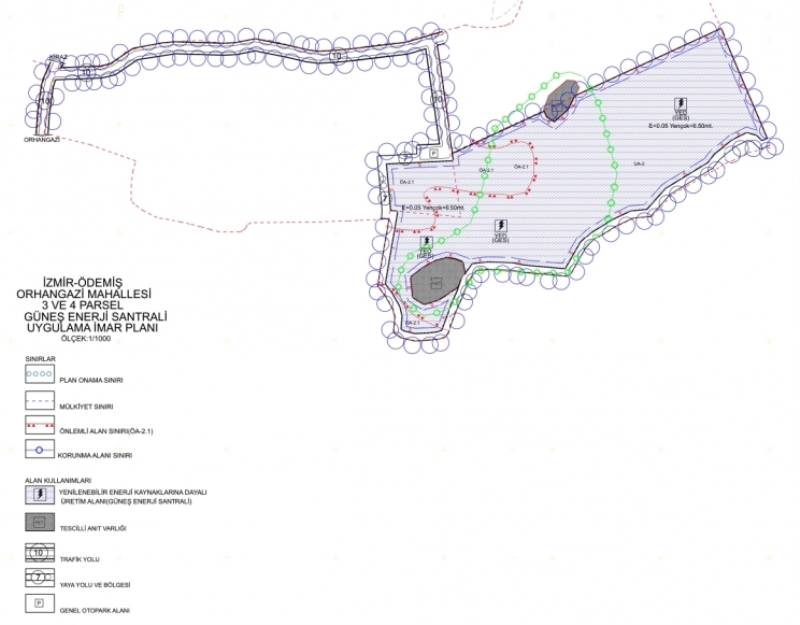 UİP-351018657 Plan İşlem Numaralı İmar Planı Değişikliği İlanı