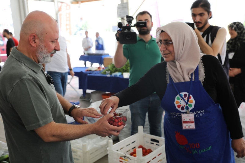 BAŞKAN ÇOLAKBAYRAKDAR; “100 EKOLOJİK PAZAR, KAYSERİ’DE TEK, TÜRKİYE’YE İSE MODEL OLDU”