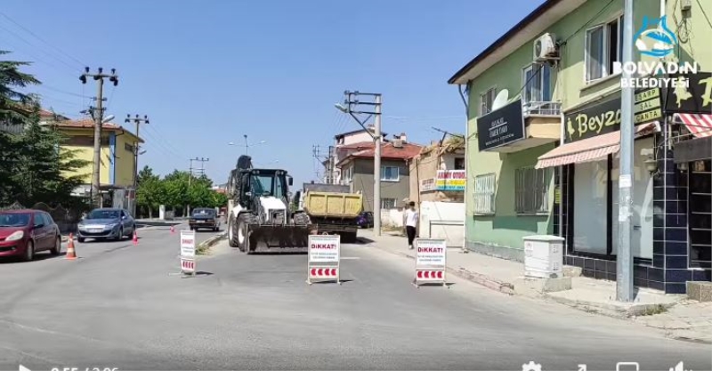 GAZİ YİĞİTBAŞI BULVARINA 500 METRE SON SİSTEM SU HATTI