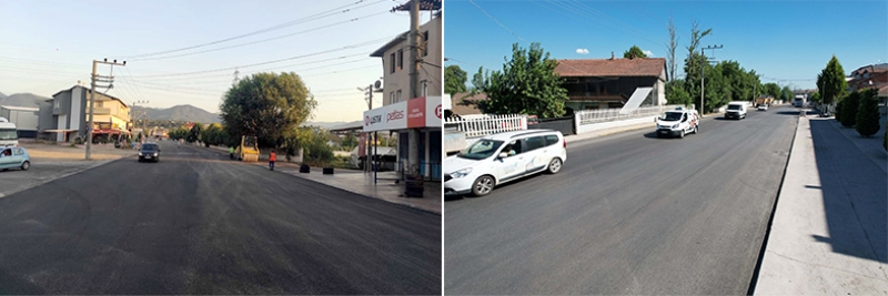 Başiskele Kullar Caddesi asfaltlandı