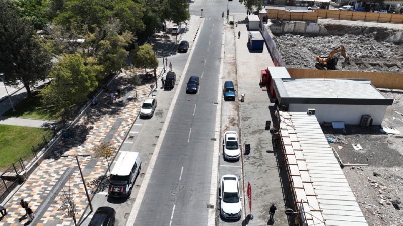 Yeni Yürüyüş Yollarıyla Trabzon Caddesi’nde Ulaşım İyileştirildi