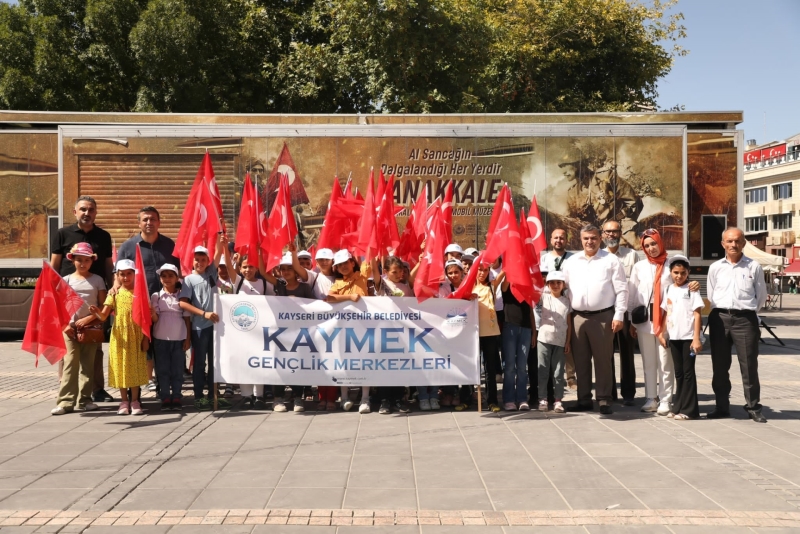 KAYMEK’in Minik Öğrencileri, Çanakkale Ruhunu Yaşadılar