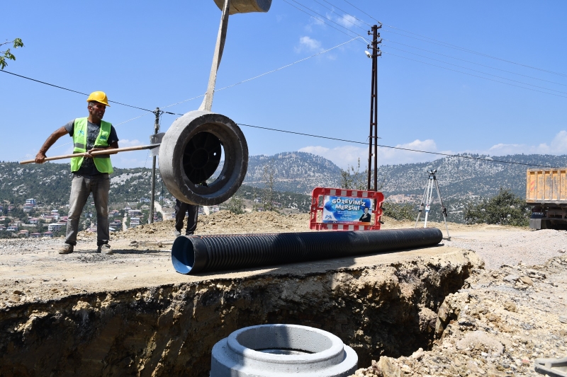 Meski Gözne 1. Etap Kanalizasyon Altyapısı Çalışmasını Tamamladı