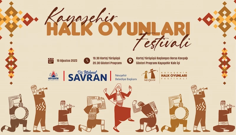 Halk Oyunları Festivali Bu Akşam Nevşehir Kalesi’nde