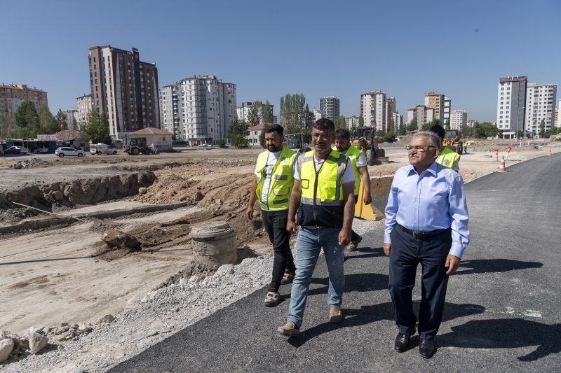 Başkan Büyükkılıç, Mustafa Şimşek Bulvarı