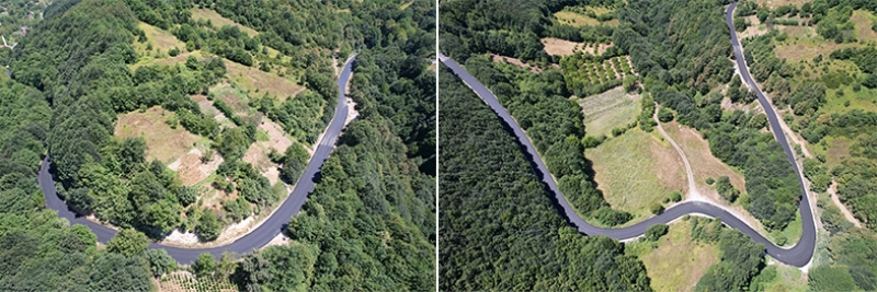 Karamürsel Senaiye-İznik yolu asfaltlandı