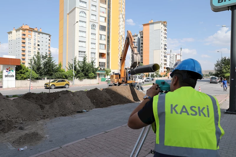 KASKİ, Altınoluk Mahallesi’nde Yağmur Suyu Hatlarını Güçlendirdi