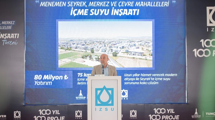 Soyer: “İzmir’in temellerini, altyapısını güçlendiriyoruz”