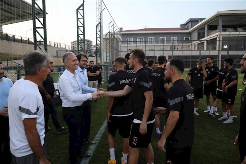 Başkan Taban’dan İnegölspor’a İlk Maç Öncesi Moral Ziyareti