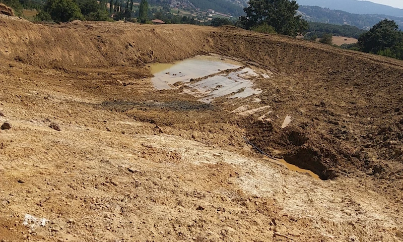 Gördes Çiçekli’ye Yeni HİS Göleti Kazandırıldı