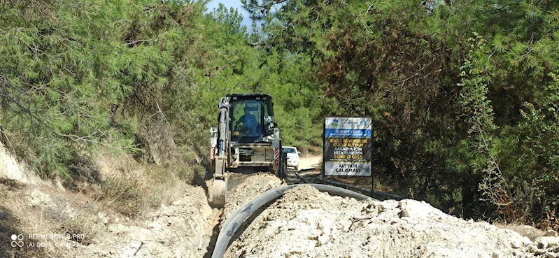 Büyükşehir Gökgöz Mahallesi’nin içme suyu sorununa yeni hat ile çözüm olacak