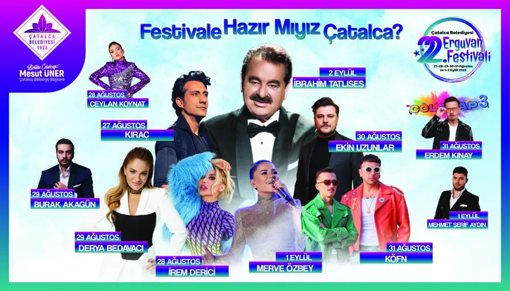 Çatalca’da Festival İçin Geri Sayım Başladı   