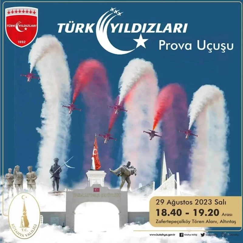 Türk Yıldızları Prova Uçuşu