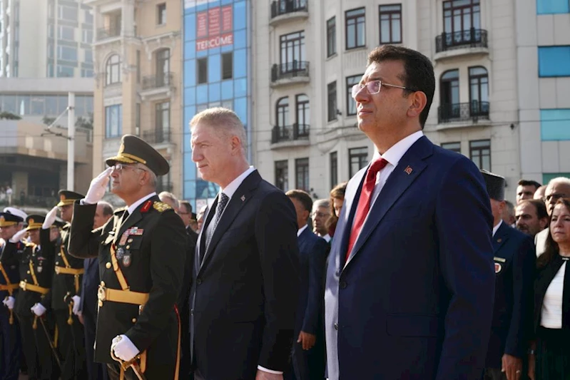 İMAMOĞLU: CUMHURİYET’E VE ATATÜRK’E LAYIK BİREYLER OLMAYI İNŞALLAH BAŞARIRIZ