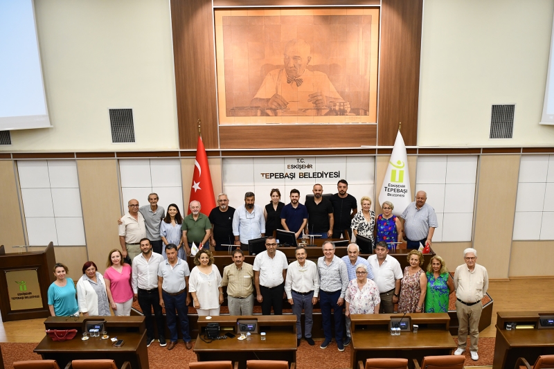 BAŞKAN ATAÇ MECLİS ÜYELERİ VE CHP TEPEBAŞI ÖRGÜTÜ İLE BULUŞTU