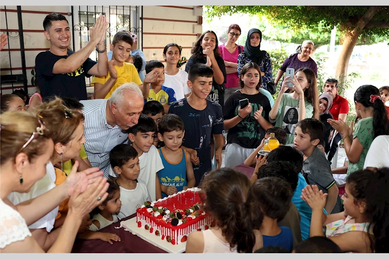 BAŞKAN GÜLTAK’TAN ÇOCUKLARA SÜRPRİZ DOĞUM GÜNÜ ZİYARETİ