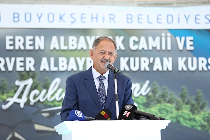 Şevki Eren Albayrak Camii, Büyükşehir ve Hayırsever İş Birliği ile İbadete Açıldı