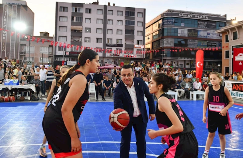 MUSTAFAKEMALPAŞA’NIN MARKASI TATLITOP BASKETBOL ŞENLİKLERİ BAŞLADI