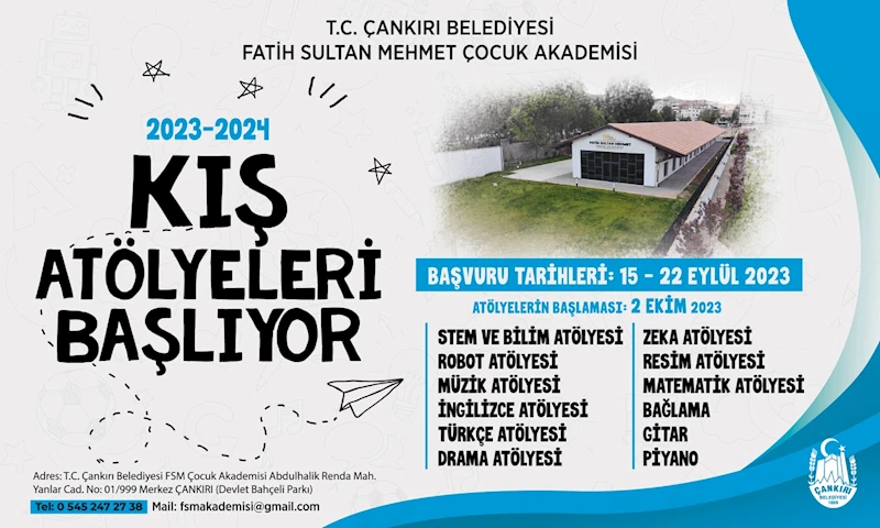 FSM Kış Okulu Başlıyor, Kesin Kayıtlar 15 Eylül’de