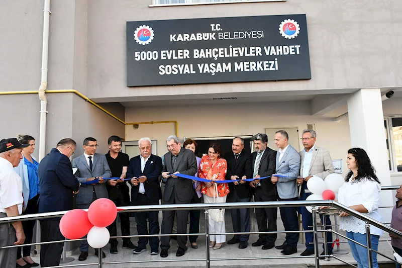 5000 Evler Bahçelievler Mahallesi Vahdet SYM Hizmete Açıldı