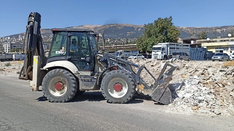 Büyükşehir’den İnşaat Atıklarına Karşı Yoğun Mesai