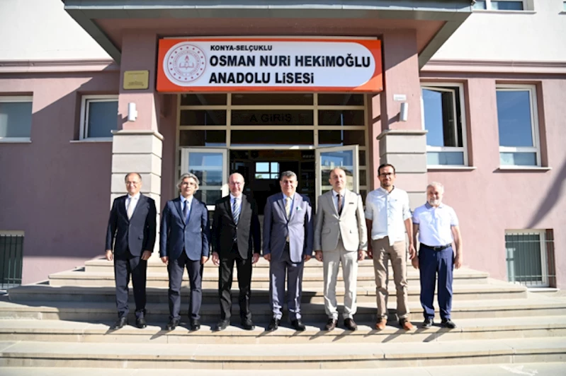 BAŞKAN PEKYATIRMACI VE KAYMAKAM TORTOP ÖĞRENCİLERLE BİR ARAYA GELDİ