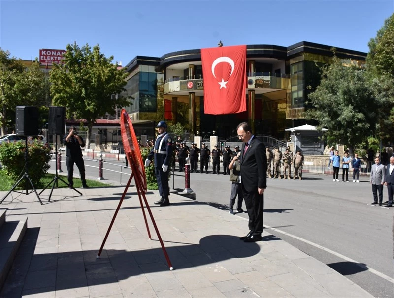 SİİRT’İN ŞEREF GÜNÜ TÖRENLERLE KUTLANDI