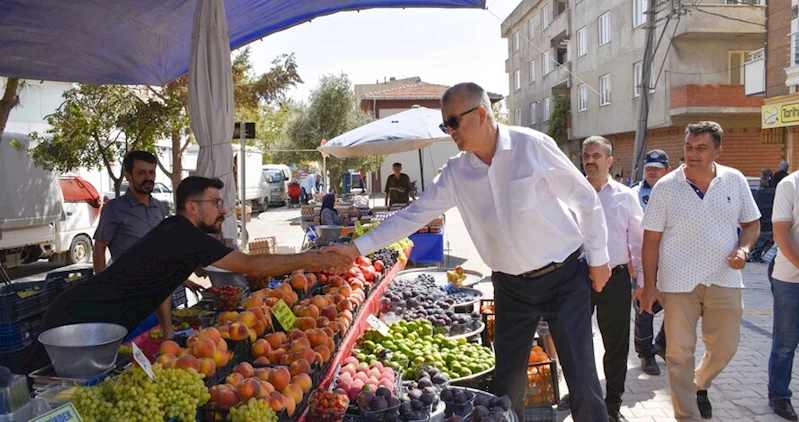 Karacabeyliler yeni semt pazarından memnun