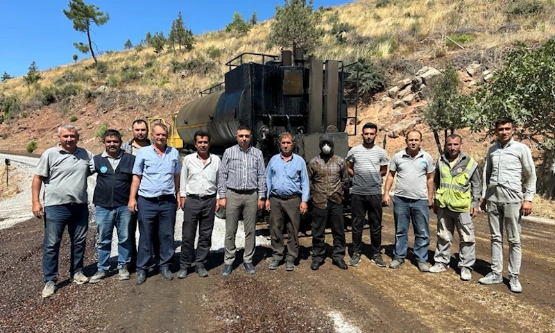 Akhisar’da 25 Kilometrelik Yol Çalışması Başladı