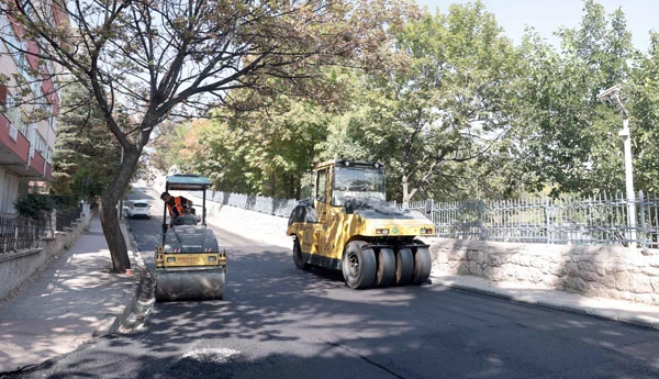 Çankaya Belediyesi Asfalt Hedefinde Adım Adım İlerliyor