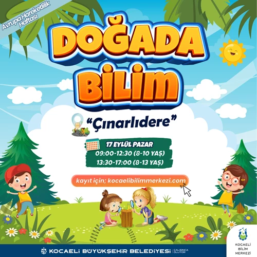 Doğada Bilim Etkinliğine kayıtlar başladı