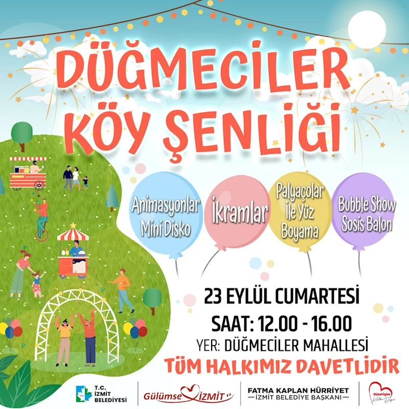 DÜĞMECİLER KÖY ŞENLİĞİ BAŞLIYOR!