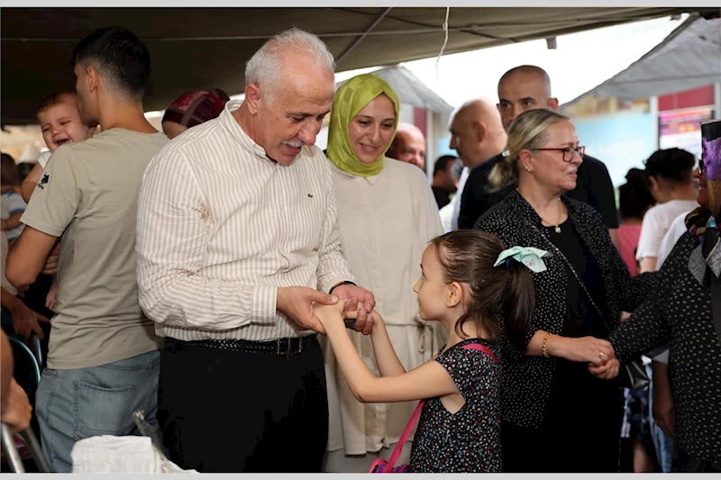 BAŞKAN GÜLTAK; “HALKIMIZIN İÇİNDE OLMAYA, SORUNLARINI ÇÖZMEYE DEVAM EDECEĞİZ”