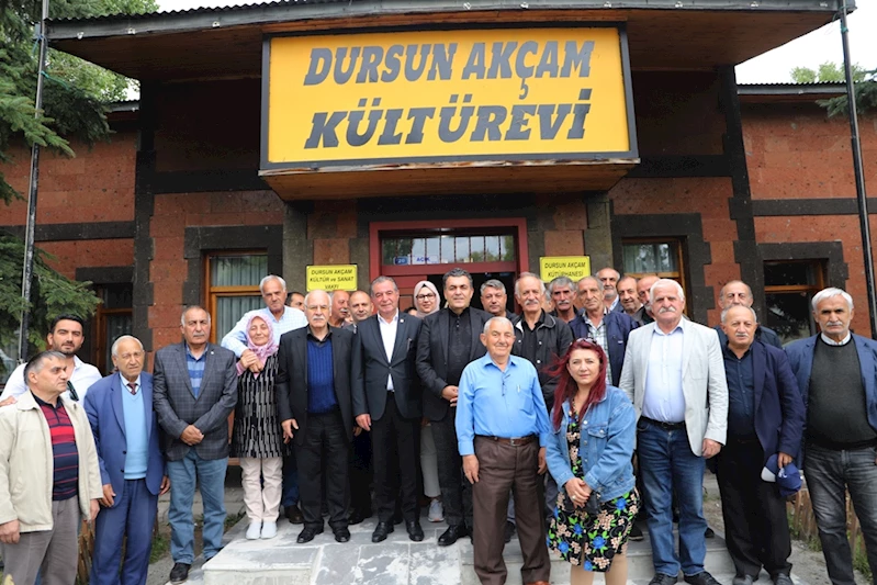 BAŞKAN DEMİR, DURSUN AKÇAM, ARDAHAN VE ÜLKEMİZ KONULU FORUMA KATILDI